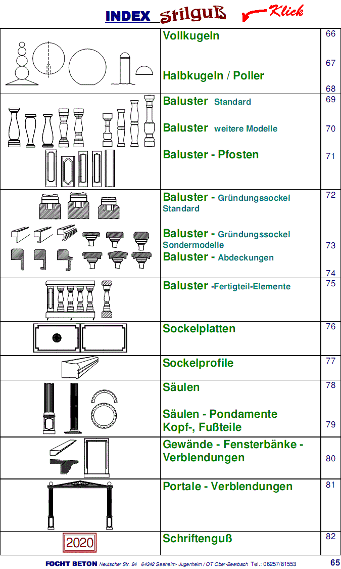 Übersicht Gestaltung Neubau Sanierung