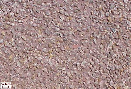Granit Rot Waschbeton GR01